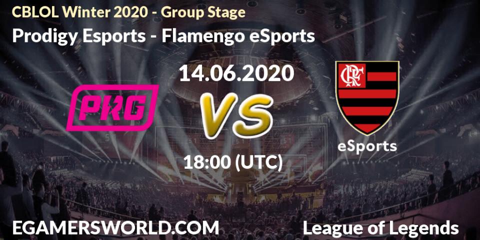 Prodigy Esports vs Flamengo eSports: Betting TIp, Match Prediction. 14.06.20. LoL, CBLOL Winter 2020 - Group Stage