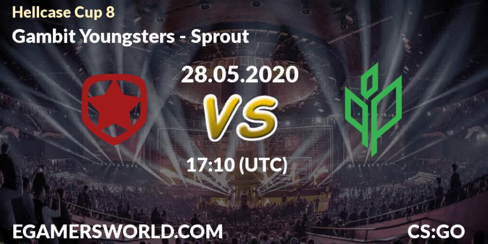 Gambit Youngsters vs Sprout: Betting TIp, Match Prediction. 28.05.20. CS2 (CS:GO), Hellcase Cup 8