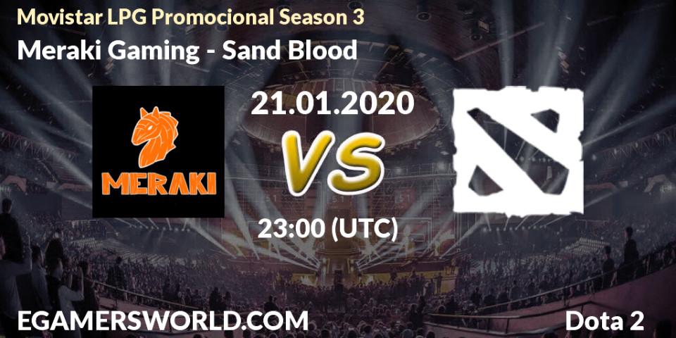 Meraki Gaming vs Sand Blood: Betting TIp, Match Prediction. 21.01.20. Dota 2, Movistar LPG Promocional Season 3
