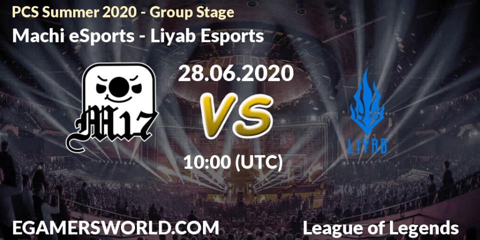 Machi eSports vs Liyab Esports: Betting TIp, Match Prediction. 28.06.20. LoL, PCS Summer 2020 - Group Stage