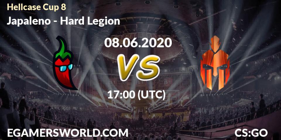 Japaleno vs Hard Legion: Betting TIp, Match Prediction. 08.06.20. CS2 (CS:GO), Hellcase Cup 8