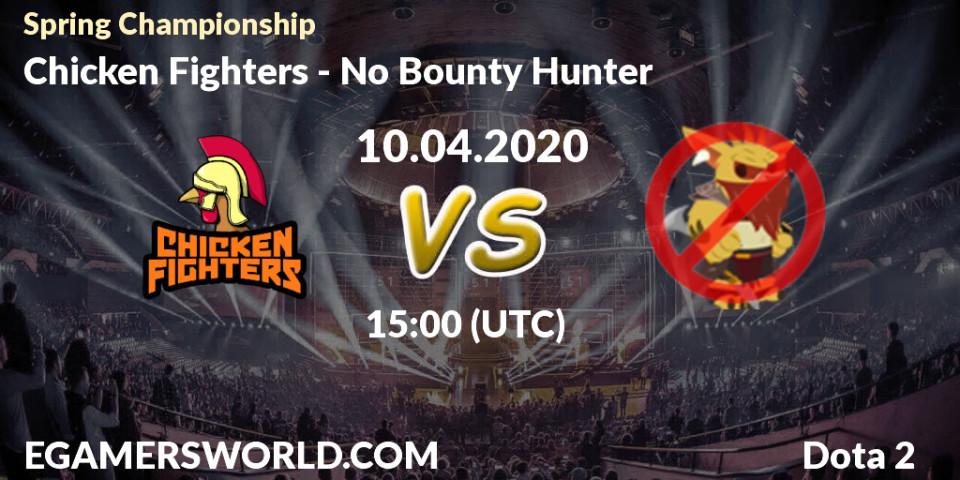 Chicken Fighters vs No Bounty Hunter: Betting TIp, Match Prediction. 10.04.2020 at 12:12. Dota 2, Spring Championship