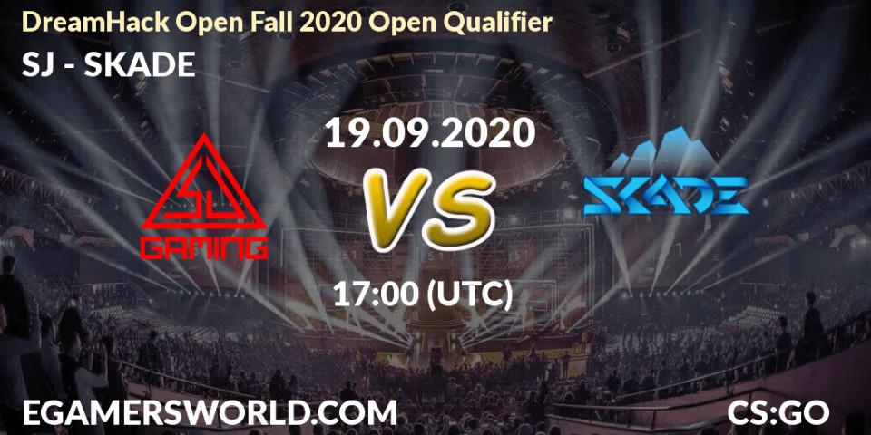 SJ vs SKADE: Betting TIp, Match Prediction. 19.09.2020 at 17:00. Counter-Strike (CS2), DreamHack Open Fall 2020 Open Qualifier