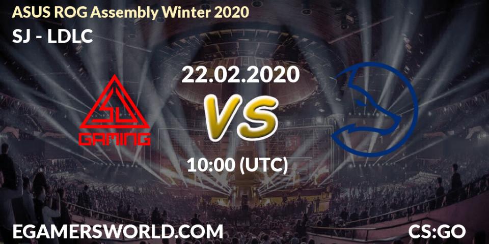SJ vs LDLC: Betting TIp, Match Prediction. 22.02.20. CS2 (CS:GO), ASUS ROG Assembly Winter 2020