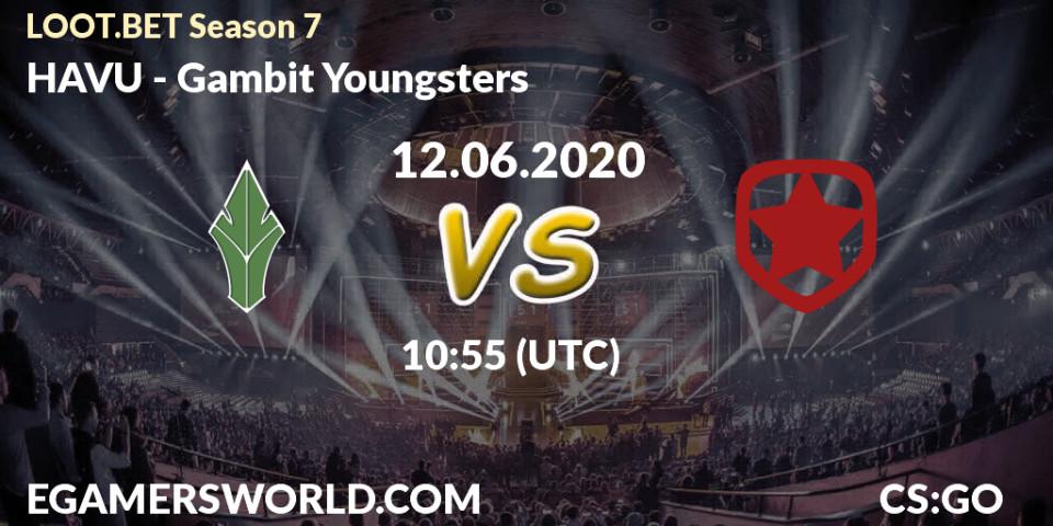 HAVU vs Gambit Youngsters: Betting TIp, Match Prediction. 12.06.20. CS2 (CS:GO), LOOT.BET Season 7