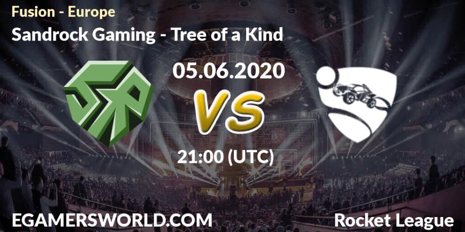 Sandrock Gaming vs Tree of a Kind: Betting TIp, Match Prediction. 05.06.2020 at 21:00. Rocket League, Fusion - Europe