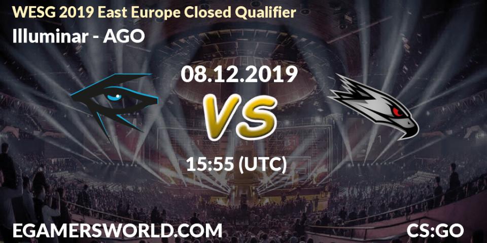 Illuminar vs AGO: Betting TIp, Match Prediction. 08.12.19. CS2 (CS:GO), WESG 2019 East Europe Closed Qualifier