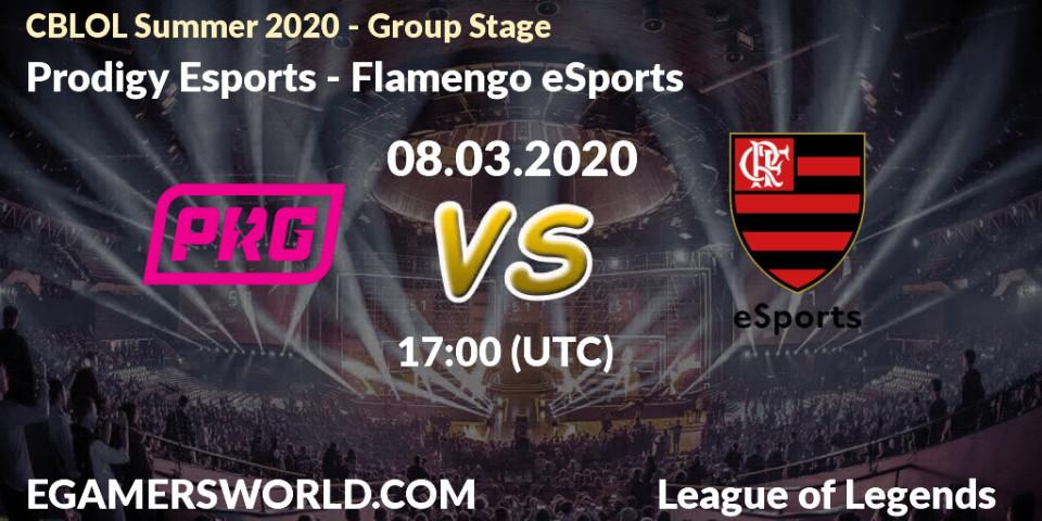 Prodigy Esports vs Flamengo eSports: Betting TIp, Match Prediction. 08.03.20. LoL, CBLOL Summer 2020 - Group Stage