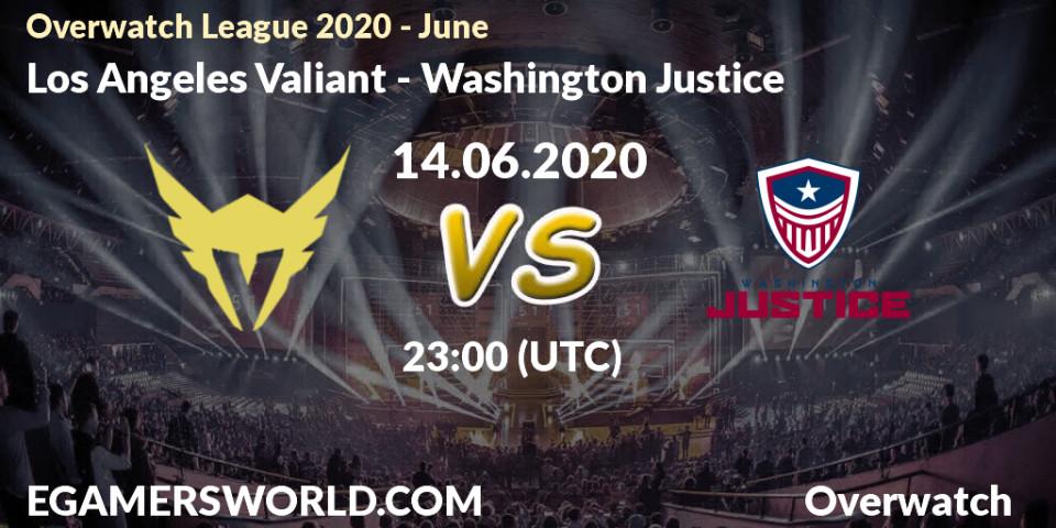 Los Angeles Valiant vs Washington Justice: Betting TIp, Match Prediction. 14.06.20. Overwatch, Overwatch League 2020 - June