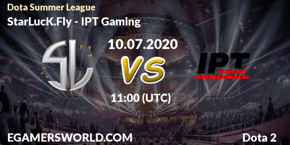 StarLucK.Fly vs IPT Gaming: Betting TIp, Match Prediction. 10.07.2020 at 11:07. Dota 2, Dota Summer League