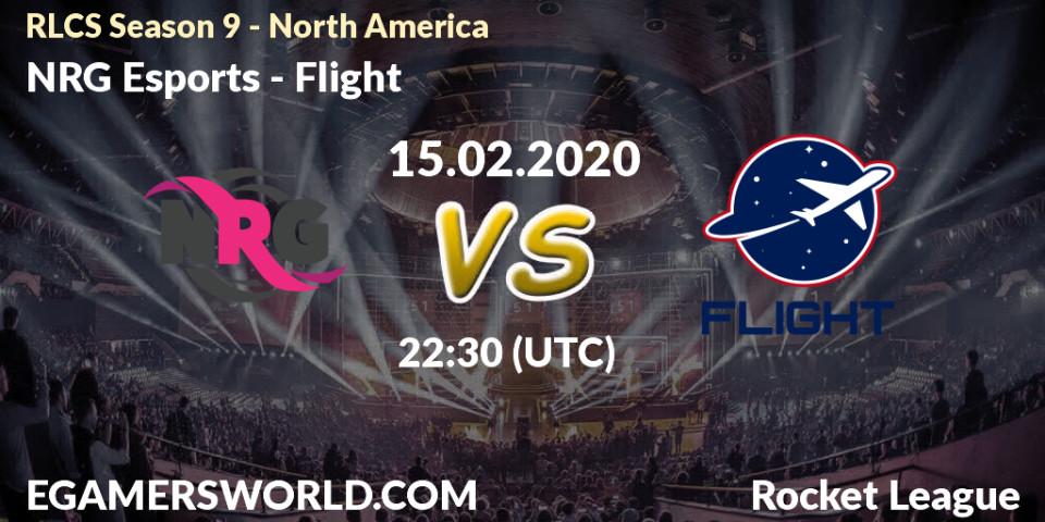 NRG Esports vs Flight: Betting TIp, Match Prediction. 15.02.20. Rocket League, RLCS Season 9 - North America