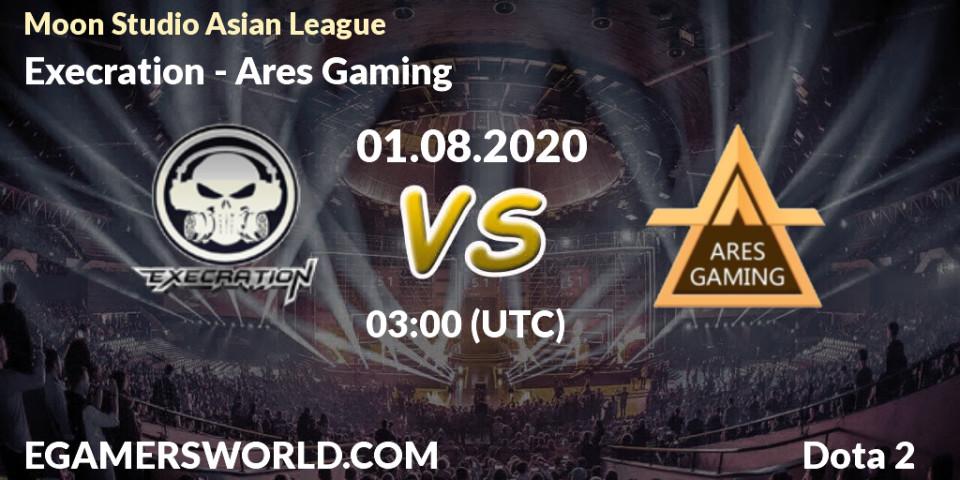 Execration vs Ares Gaming: Betting TIp, Match Prediction. 01.08.20. Dota 2, Moon Studio Asian League