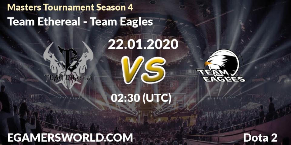 Team Ethereal vs Team Eagles: Betting TIp, Match Prediction. 26.01.20. Dota 2, Masters Tournament Season 4