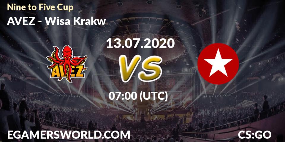 AVEZ vs Wisła Kraków: Betting TIp, Match Prediction. 13.07.2020 at 07:00. Counter-Strike (CS2), Nine to Five Cup
