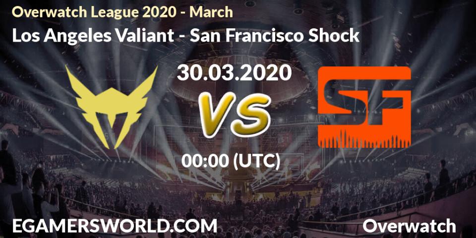 Los Angeles Valiant vs San Francisco Shock: Betting TIp, Match Prediction. 30.03.20. Overwatch, Overwatch League 2020 - March