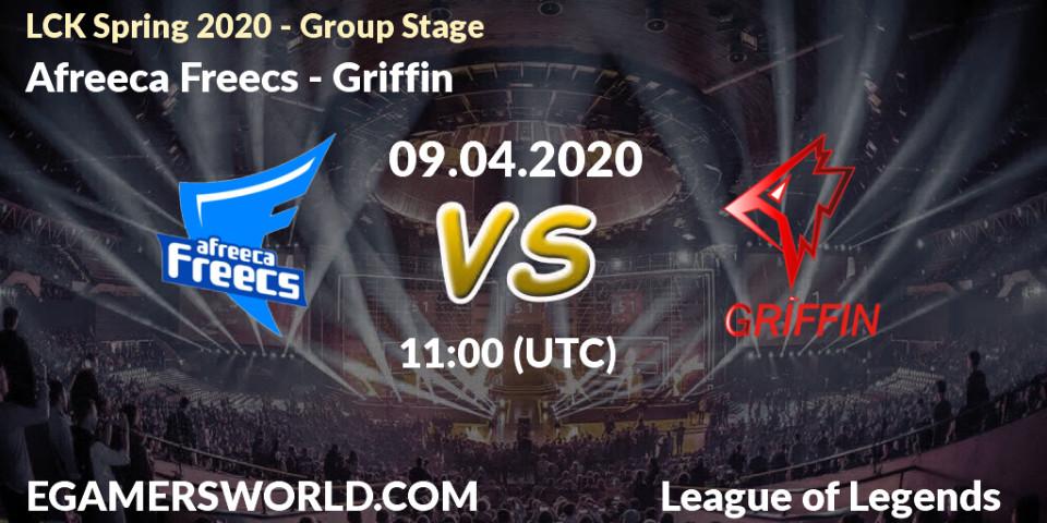 Afreeca Freecs vs Griffin: Betting TIp, Match Prediction. 09.04.20. LoL, LCK Spring 2020 - Group Stage