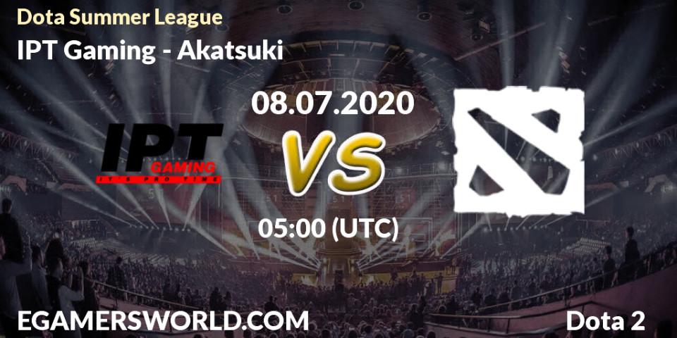 IPT Gaming vs Akatsuki: Betting TIp, Match Prediction. 08.07.20. Dota 2, Dota Summer League
