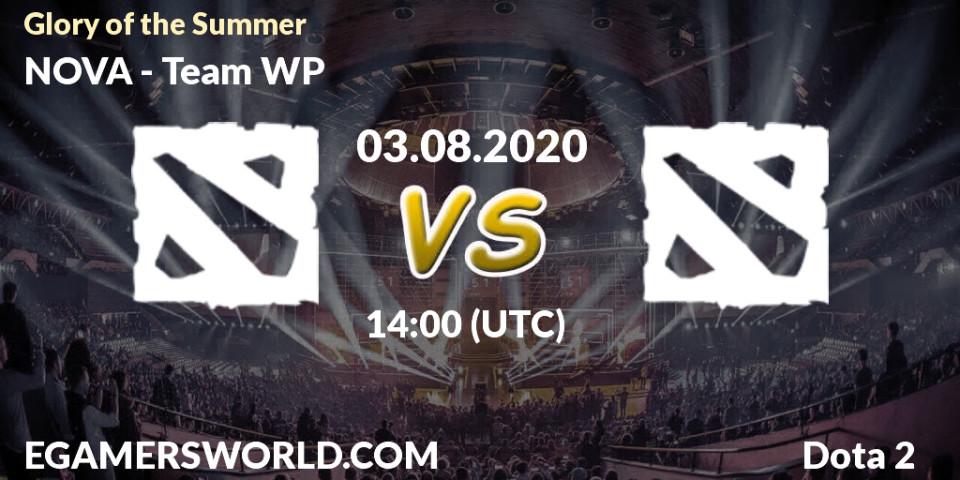 NOVA vs Team WP: Betting TIp, Match Prediction. 03.08.2020 at 13:43. Dota 2, Glory of the Summer