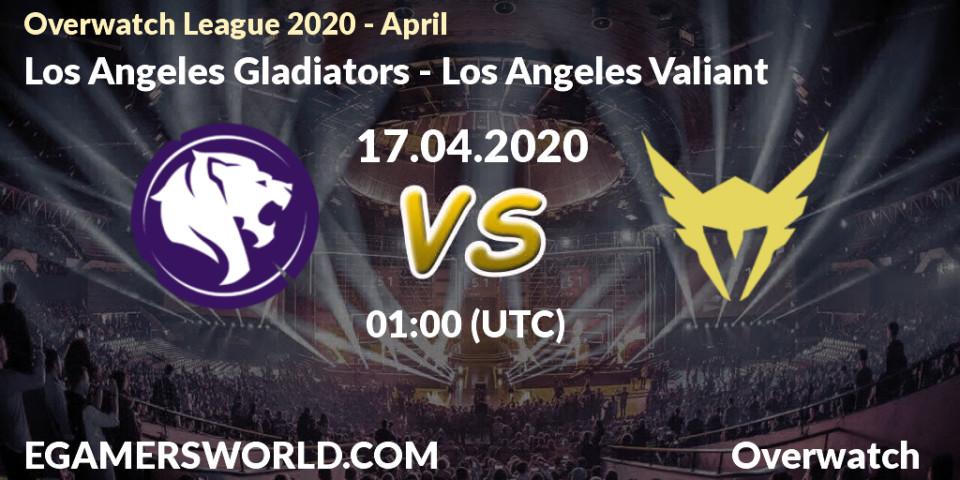 Los Angeles Gladiators vs Los Angeles Valiant: Betting TIp, Match Prediction. 17.04.20. Overwatch, Overwatch League 2020 - April