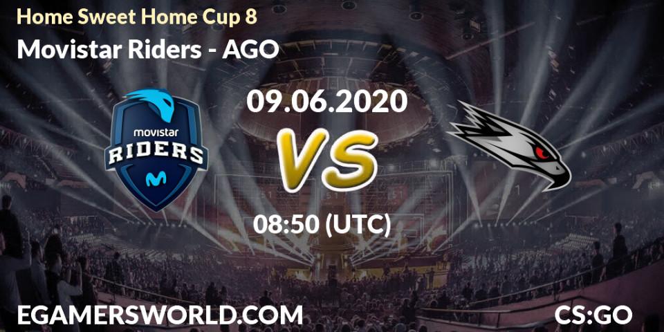 Movistar Riders vs AGO: Betting TIp, Match Prediction. 09.06.2020 at 08:50. Counter-Strike (CS2), #Home Sweet Home Cup 8