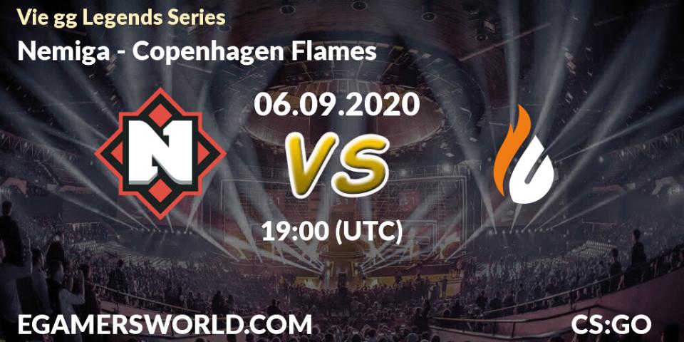 Nemiga vs Copenhagen Flames: Betting TIp, Match Prediction. 06.09.2020 at 19:05. Counter-Strike (CS2), Vie gg Legends Series