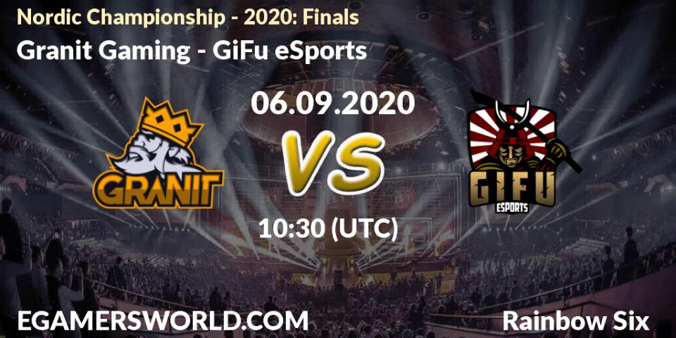 Granit Gaming vs GiFu eSports: Betting TIp, Match Prediction. 06.09.20. Rainbow Six, Nordic Championship - 2020: Finals