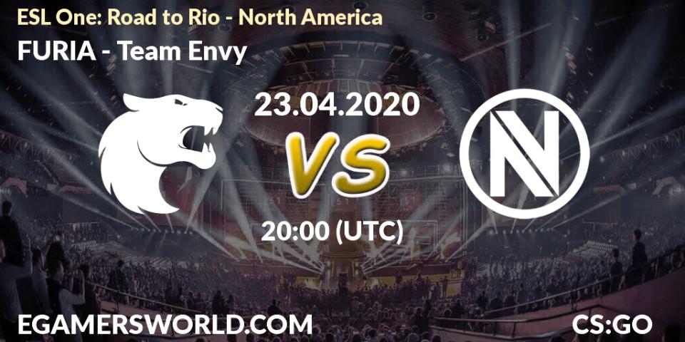 FURIA vs Team Envy: Betting TIp, Match Prediction. 23.04.20. CS2 (CS:GO), ESL One: Road to Rio - North America