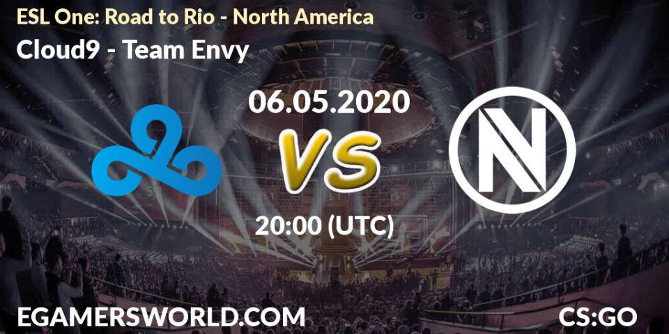 Cloud9 vs Team Envy: Betting TIp, Match Prediction. 06.05.20. CS2 (CS:GO), ESL One: Road to Rio - North America