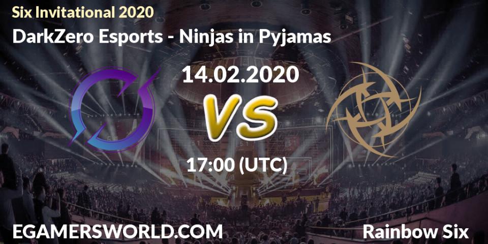 DarkZero Esports vs Ninjas in Pyjamas: Betting TIp, Match Prediction. 14.02.20. Rainbow Six, Six Invitational 2020