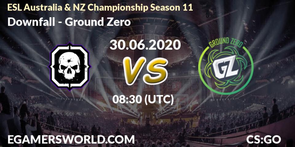Downfall vs Ground Zero: Betting TIp, Match Prediction. 30.06.2020 at 08:30. Counter-Strike (CS2), ESL Australia & NZ Championship Season 11