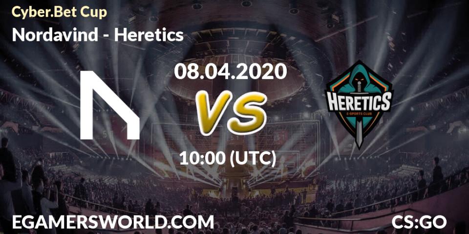 Nordavind vs Heretics: Betting TIp, Match Prediction. 08.04.20. CS2 (CS:GO), Cyber.Bet Cup