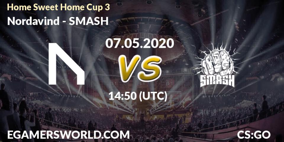 Nordavind vs SMASH: Betting TIp, Match Prediction. 07.05.20. CS2 (CS:GO), #Home Sweet Home Cup 3