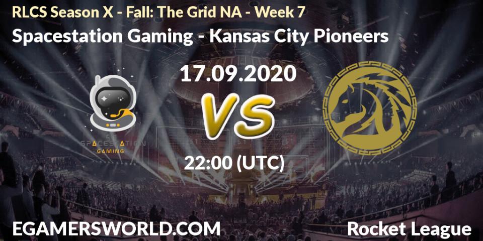 Spacestation Gaming vs Kansas City Pioneers: Betting TIp, Match Prediction. 17.09.2020 at 22:00. Rocket League, RLCS Season X - Fall: The Grid NA - Week 7