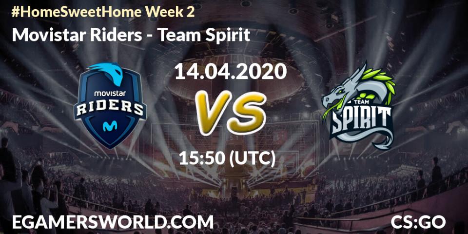 Movistar Riders vs Team Spirit: Betting TIp, Match Prediction. 14.04.2020 at 15:50. Counter-Strike (CS2), #Home Sweet Home Week 2