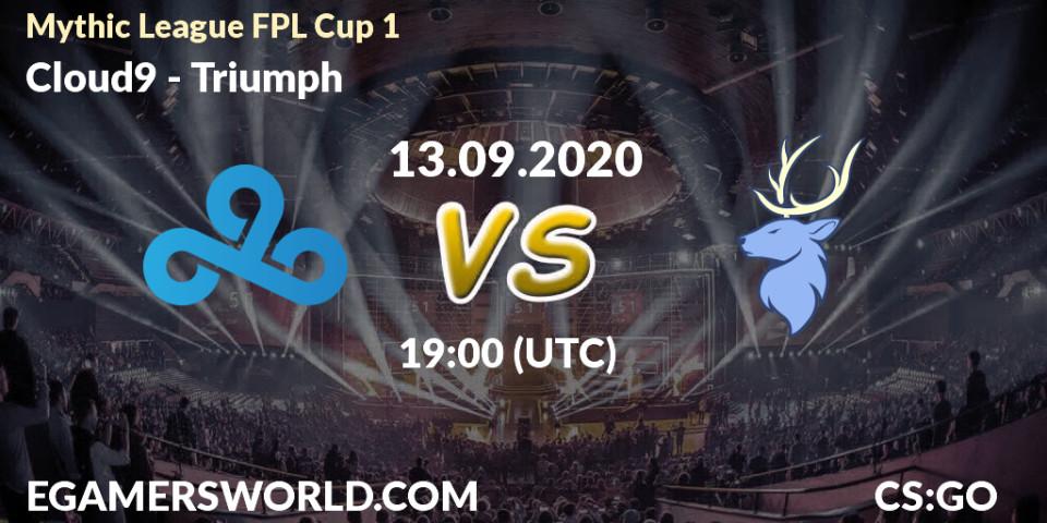 Cloud9 vs Triumph: Betting TIp, Match Prediction. 13.09.2020 at 19:10. Counter-Strike (CS2), Mythic League FPL Cup 1