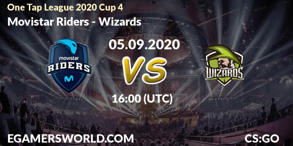 Movistar Riders vs Wizards: Betting TIp, Match Prediction. 05.09.2020 at 16:15. Counter-Strike (CS2), One Tap League 2020 Cup 4