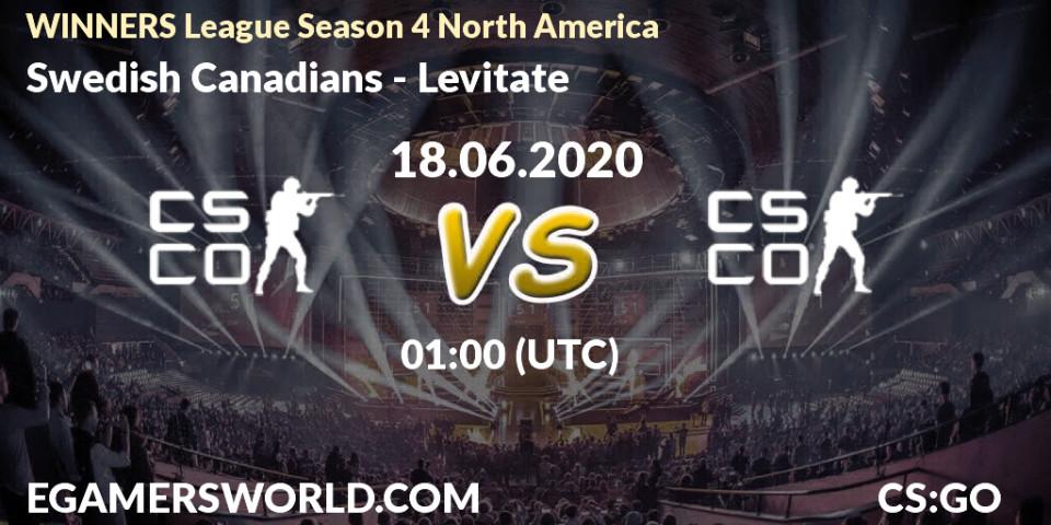 Swedish Canadians vs Levitate: Betting TIp, Match Prediction. 18.06.2020 at 01:00. Counter-Strike (CS2), WINNERS League Season 4 North America