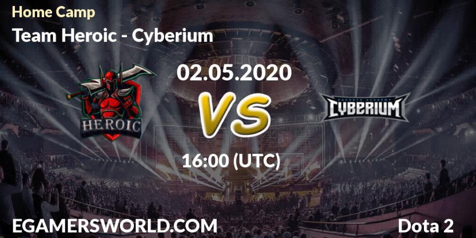 Team Heroic vs Cyberium: Betting TIp, Match Prediction. 02.05.2020 at 19:41. Dota 2, Home Camp