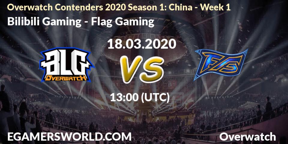 Bilibili Gaming vs Flag Gaming: Betting TIp, Match Prediction. 18.03.20. Overwatch, Overwatch Contenders 2020 Season 1: China - Week 1
