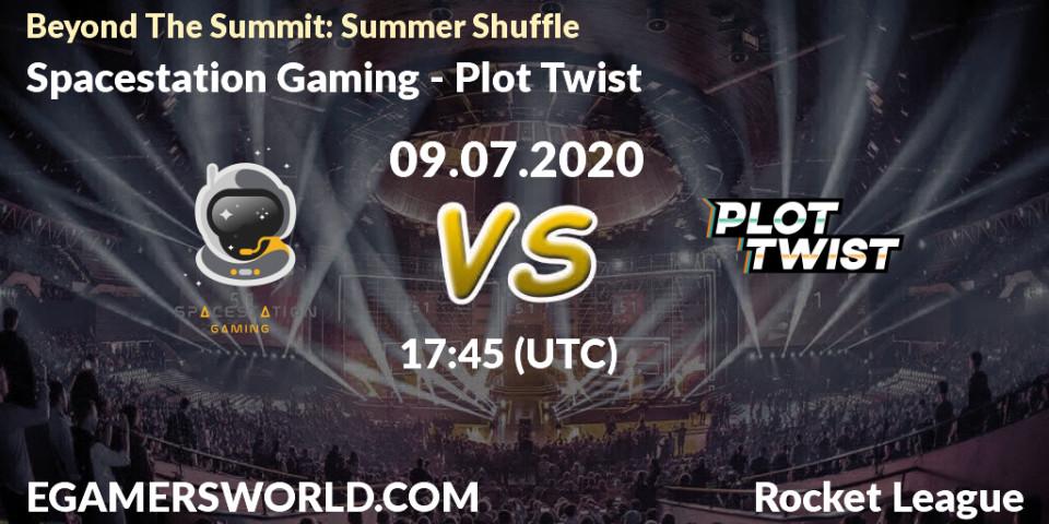 Spacestation Gaming vs Plot Twist: Betting TIp, Match Prediction. 09.07.2020 at 17:45. Rocket League, Beyond The Summit: Summer Shuffle