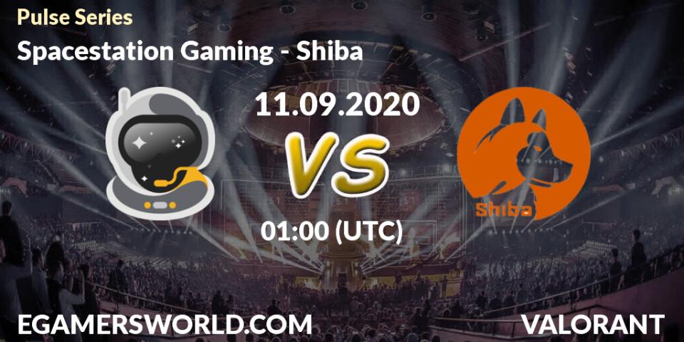 Spacestation Gaming vs Shiba: Betting TIp, Match Prediction. 11.09.2020 at 01:00. VALORANT, Pulse Series