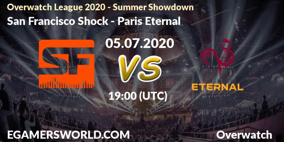 San Francisco Shock vs Paris Eternal: Betting TIp, Match Prediction. 05.07.20. Overwatch, Overwatch League 2020 - Summer Showdown