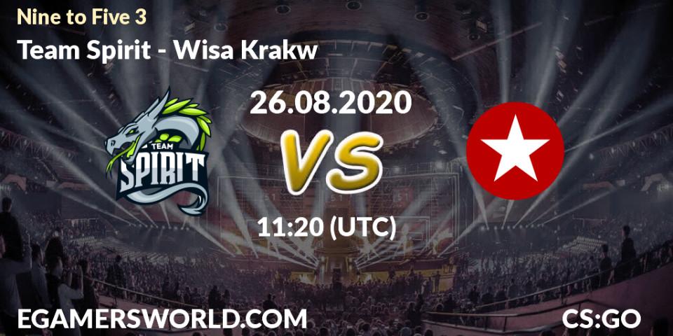 Team Spirit vs Wisła Kraków: Betting TIp, Match Prediction. 26.08.20. CS2 (CS:GO), Nine to Five 3