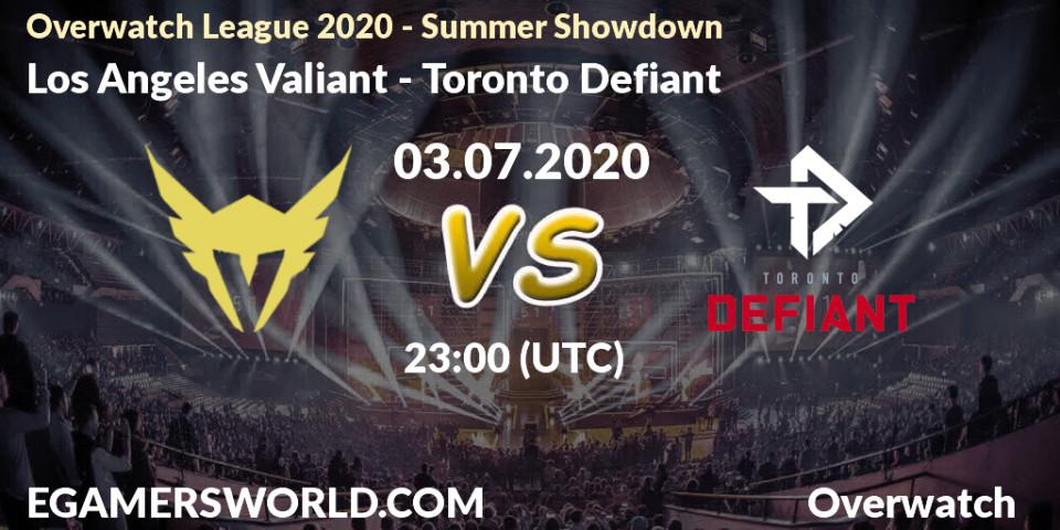 Los Angeles Valiant vs Toronto Defiant: Betting TIp, Match Prediction. 03.07.20. Overwatch, Overwatch League 2020 - Summer Showdown