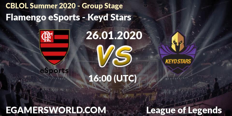 Flamengo eSports vs Keyd Stars: Betting TIp, Match Prediction. 26.01.20. LoL, CBLOL Summer 2020 - Group Stage