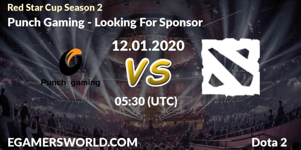 Punch Gaming vs Looking For Sponsor: Betting TIp, Match Prediction. 12.01.20. Dota 2, Red Star Cup Season 2