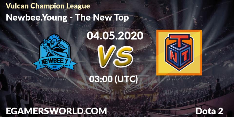 Newbee.Young vs The New Top: Betting TIp, Match Prediction. 04.05.20. Dota 2, Vulcan Champion League
