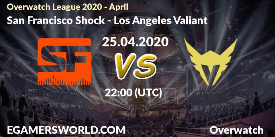 San Francisco Shock vs Los Angeles Valiant: Betting TIp, Match Prediction. 25.04.20. Overwatch, Overwatch League 2020 - April