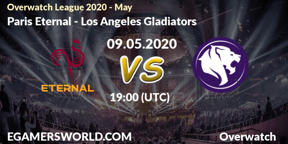 Paris Eternal vs Los Angeles Gladiators: Betting TIp, Match Prediction. 09.05.20. Overwatch, Overwatch League 2020 - May
