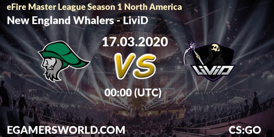 New England Whalers vs District 7: Betting TIp, Match Prediction. 17.03.20. CS2 (CS:GO), eFire Master League Season 1 North America